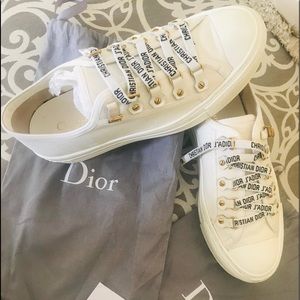 Christian Dior Low Top Canvas Sneaker